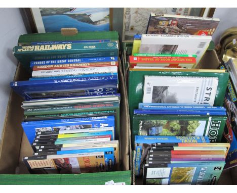 Fifty Plus Books and Publications, mostly with railway themes, hardcover editions noted, including The Professional Approach 