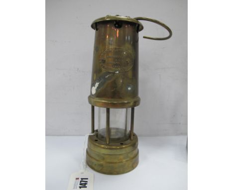 A Miners Lamp, Lamp and Limelight Company, Hockley Colliery No 8721, Serial No 14805.