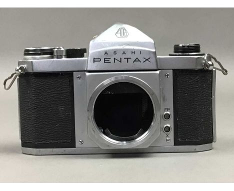 ASAHI PENTAX CAMERA,along with various ceramics and cast iron numbers