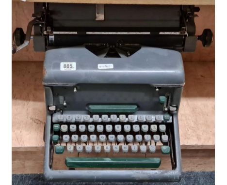 GREY IMPERIAL TYPEWRITER