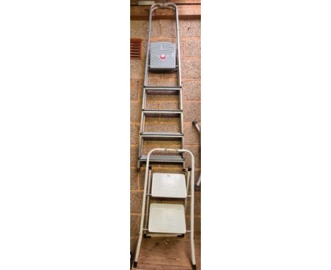 5 STEP STEP LADDER &amp; 2 STEP KITCHEN STEP