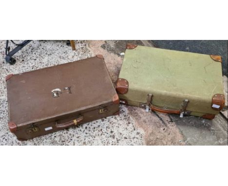 2 VINTAGE SUITCASES - 1 BY REVELATION