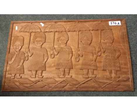 CARVED ETHNIC PANEL 3ft x 21''