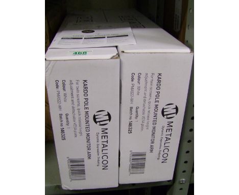M! Metalicon branded Kardo Twin Motor arm (2) 