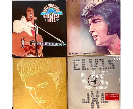 VINYL LPS, ELVIS. To include boxed set oif 'By Request of Japanese Fans. And a number of other albums.