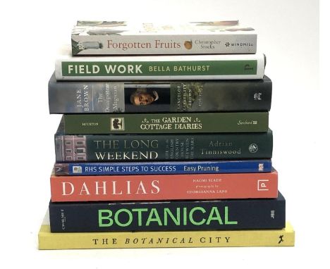 BOOKS, BOTANICAL/NAT. HISTORY (mainly). To inc. JEANSON, Marc, 'Botanical Observing Beauty', JBE publisher. Nine in total.