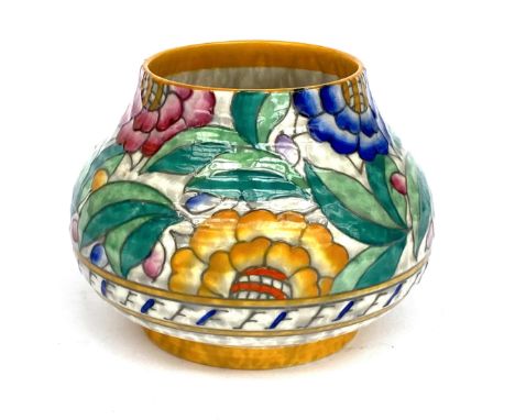 A Crown Ducal Charlotte Rhead 'Persian Rose' pattern 1935 bowl, 10.5cmH
