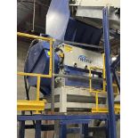 2019 WISCON ROTARY DRUM SHREDDER, P/W 75KW HIGH EFFICIENCY 3 PHASE INDUCTION MOTOR, 35"H X 36"W