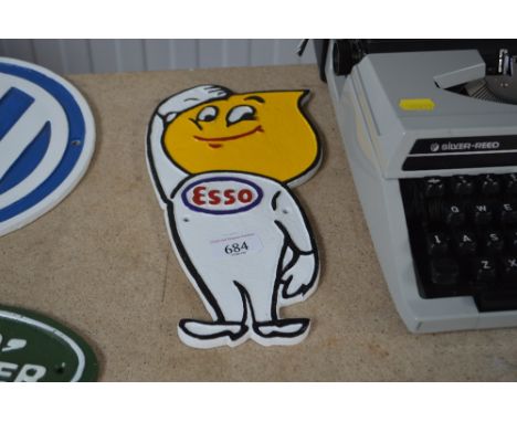 A reproduction Esso plaque (162)