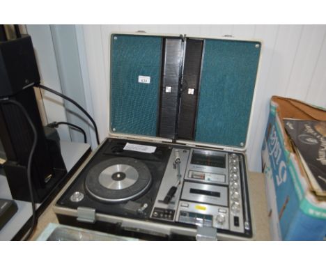 A Sanyo turntable sold as collectors item