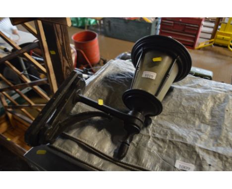 An outdoor light fitting