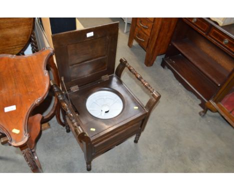 An Edwardian commode