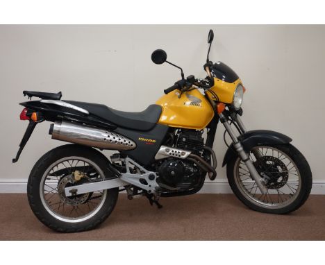 Honda Vigor FX650 single four stroke petrol engine 2002 motorcycle 11,000 miles, FY02 PWK