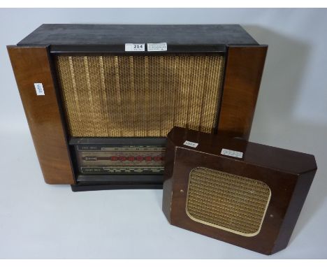 Vintage Regentone radio and Stentorian speaker 