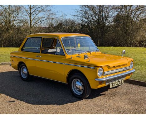 Make & Model:Hillman , IMP Super  Date of Reg:TKV233J Colour:Yellow cc:875  Fuel Type:Petrol Mileage:68661 Transmission:manua