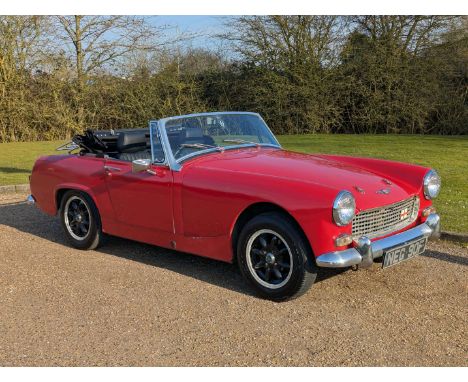 Make & Model:Austin Healey, Sprite Date of Reg:NEG90F Colour:Sports cc:1275  Fuel Type:Petrol Mileage:54893 Transmission:manu