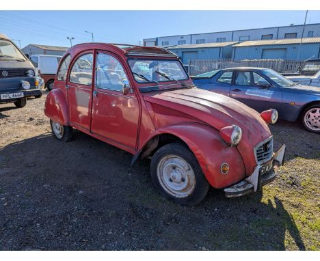 Make & Model:Citroen, 2 CV6 SPECIAL Date of Reg:A501PVX Colour:Red cc:602  Fuel Type:Petrol  Transmission:manual Summary:This
