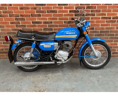 Make & Model:Honda, CD Date of Reg:HYB789T Colour:Blue cc:180  Fuel Type:Petrol Mileage:7056  Summary:This 1979 Honda CD185 B