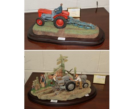 Country Artists 'End of the Ridge', model No. 170400 by Keith Sherwin, limited edition 94/300, and 'Breaking New Ground' mode