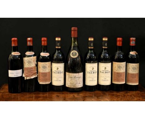 Vosne-Romanee, Louis Latour 1976, 1 magnum bottle; Chateau Landon, Medoc 1964, 5 bottles, Army &amp; Vosne-Romanee, Louis Lat
