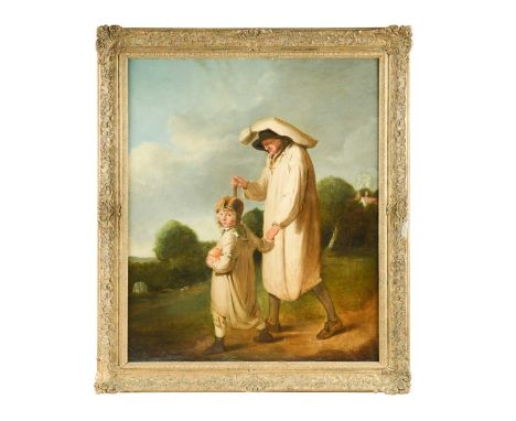* British School, circa 1800 Allegory of filial loveoil on canvas75.5 x 62cmProvenance:The Asbjorn Lunde Foundation, Inc.Foot