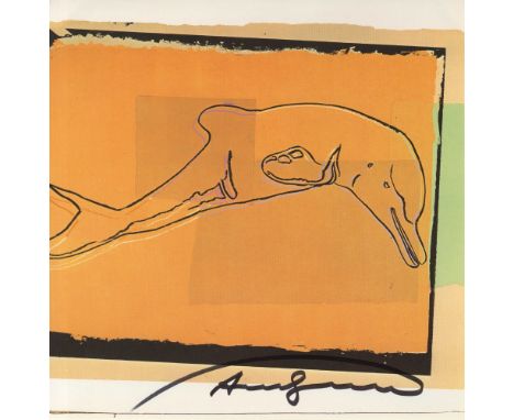 Artist: Andy Warhol (American, 1928 - 1987). Title: "La Plata River Dolphin". Medium: Color offset lithograph. Date: Composed