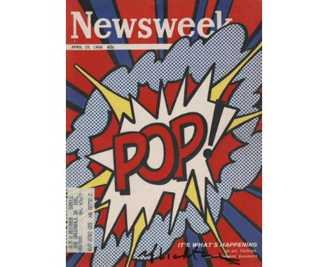 Artist: Roy Lichtenstein (American, 1923-1997). Title: "Pop!". Medium: Color offset lithograph. Date: Composed 1966. Dimensio