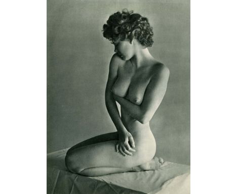 Artist: Andre de Dienes (Hungarian/American, 1913 - 1985). Title: "Support". Medium: Original vintage photogravure. Date: Com