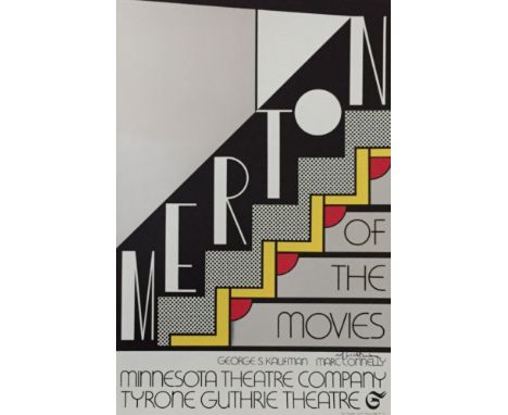 Artist: Roy Lichtenstein (American, 1923-1997). Title: "Merton of the Movies". Medium: Color silkscreen. Date: Composed 1968.