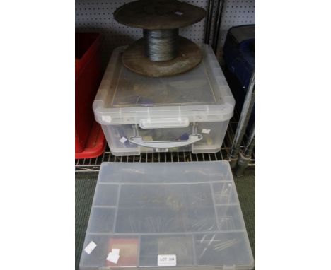 Two boxes containing tools &amp; accessories