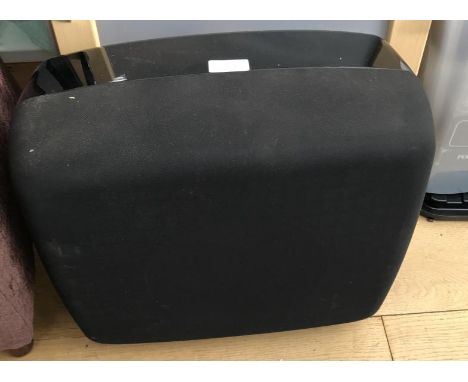 A Samsung box speaker.