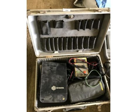 Testing equipment, to include Seaward RC500 tester, Robin model 5402D digital tester and a Megger model BM403 with aluminium 