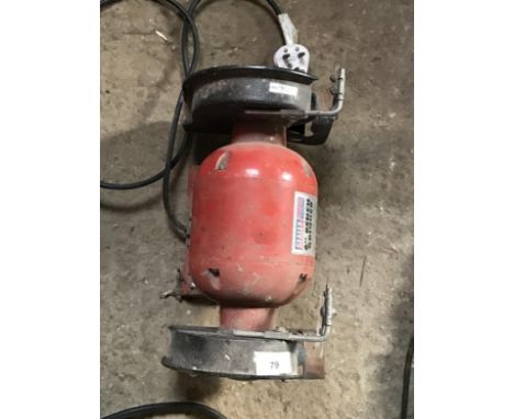 A Sealey 6 inch bench grinder.