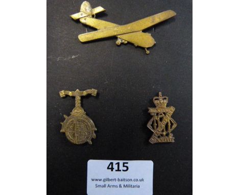 Tree Badges Including Popskis Private Army, and Glider Pilot