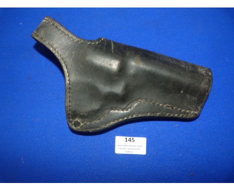 Leather Holster marked PWL P101CT K Frame Model 10 06/94