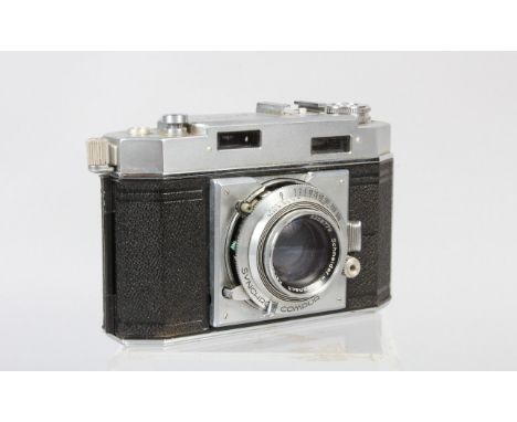 An Agfa Karat 36 Rangefinder Camera, shutter working, rangefinder working, body G, with Schneider Kreuznach Xenon 50mm f/2 le