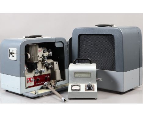 A G.B.  Bell &amp; Howell 16mm Sound Projector, model 631, untested, G-VG, with 16mm Supertal 2" f/1.6 lens, elements G, with