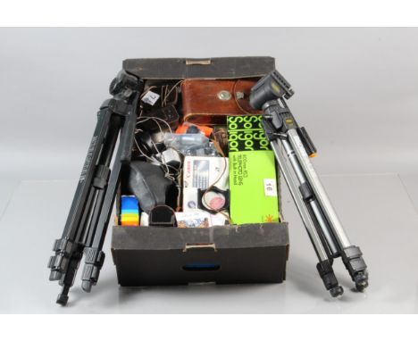 Cameras and Related Items, a Chinon CS SLR camera, shutter working, with 55mm f/1.7 lens, G-VG, a Kodak 1A Autographic Junior