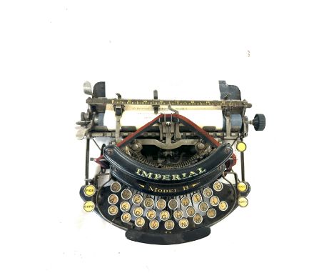 Antique Imperial model B typewriter 