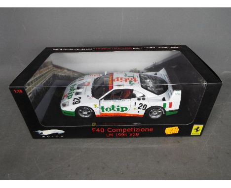 Hot Wheels - Ferrari F40 Competizione LM limited edition model. # P9921, this car is one of only 5000 produced. The car appea
