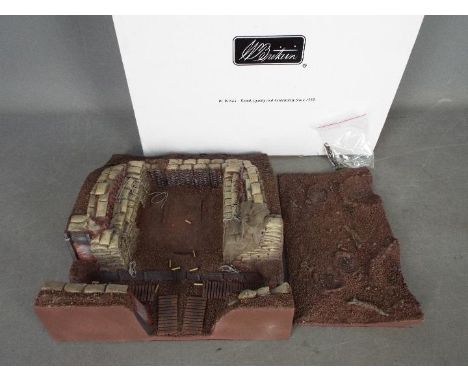 Britains - WWI British Gun Emplacement diorama set # 51009. The model appears Mint in its original box which is Very Good wit