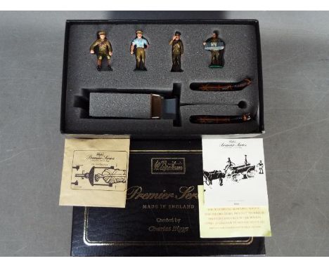 Britiains Premier Series - WWI Horse drawn General Service Wagon with Amy Service Corps 4 Man Detachment. # 8920. These model