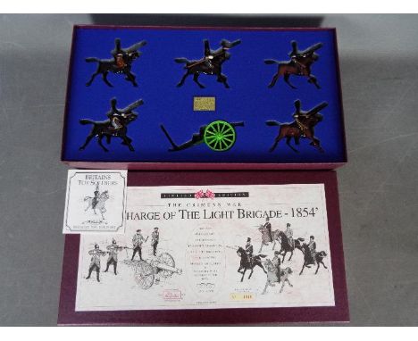 Britains - Limited edition The Charge Of The Light Brigade set # 1809 from the Crimean War series, this set is number 1840 of