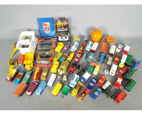 Matchbox, Corgi, Britains, Budgie, Others - A collection of predominately unboxed mainly Matchbox diecast model vehicles, som