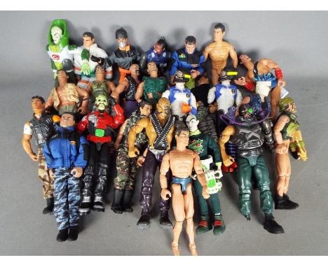 Hasbro, Action Man - A platoon of approximately 24 unboxed Modern Action Man figures by Hasbro. Lot includes figures in a var