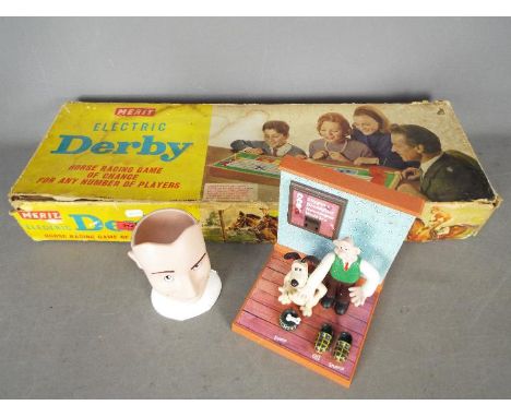 Merit, Wesco, Typhoon - A boxed vintage Electric Derby horse racing game by Merit with signs of play and use but appears in G