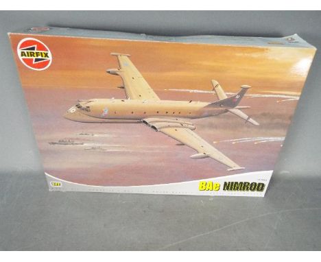 Airfix - A boxed Airfix A12050 1:72 scale BAe Nimrod plastic model kit. Lot appears to be in Factory Sealed box which appears