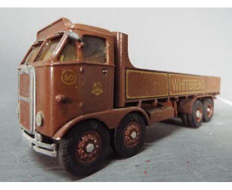 ASAM Models - A built and unboxed Scammell 8 wheel rigid dropside truck in 'BRS Whitbread' livery by ASAM Models. The truck a