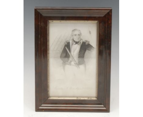 Pictures &amp; Prints - John Roffe (1769-1850), after W. Graham, Commodore Sir Charles Napier KCB, unsigned, engraving, 15.5c