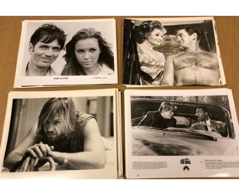 BLACK & WHITE STILLS LOT x 100+ (1950's - Date) - Selection of black & white photographs (promotional & character) to include